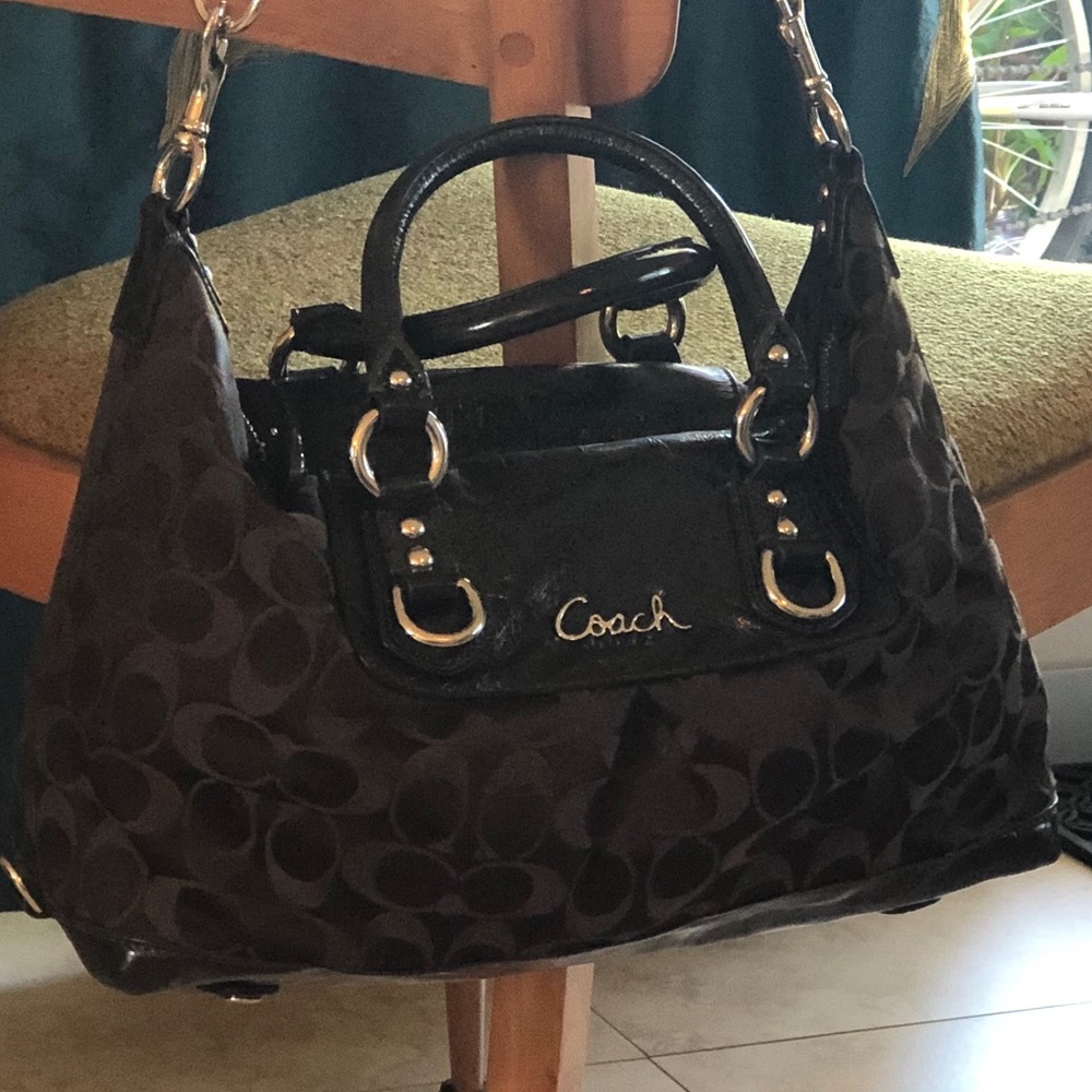 Chocolate Coach Satchel, Medium